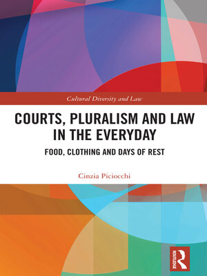 cover image of Courts, Pluralism and Law in the Everyday